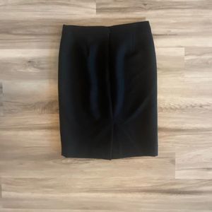 J. Crew Black Pencil Skirt